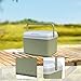 Bothyi Insulated Ice Camping Storage Case with Handle Multifunction Portable Organizer Ice Chest Box Drink Cooler Bucket for Beach Fishing Picnic Outdoor 6L