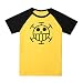Weimisi One Piece Anime Trafalgar Law Short Sleeve T-Shirt Cosplay Costume (Yellow L)