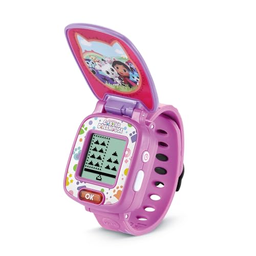 Smart Watch DX2 - Reloj inteligente para niños con doble cámara Vtech 20 VTech Reloj Interactivo de Gabby, Color Rosa, tamaño estándar (561865)
