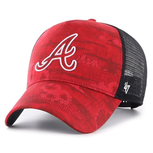 Casquette filet Atlanta Braves '47 Brand Branson Offside