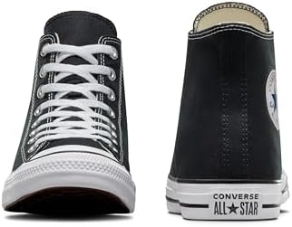 Converse Chuck Taylor All Star Top M EUA, Preto/branco, 10.5 Women