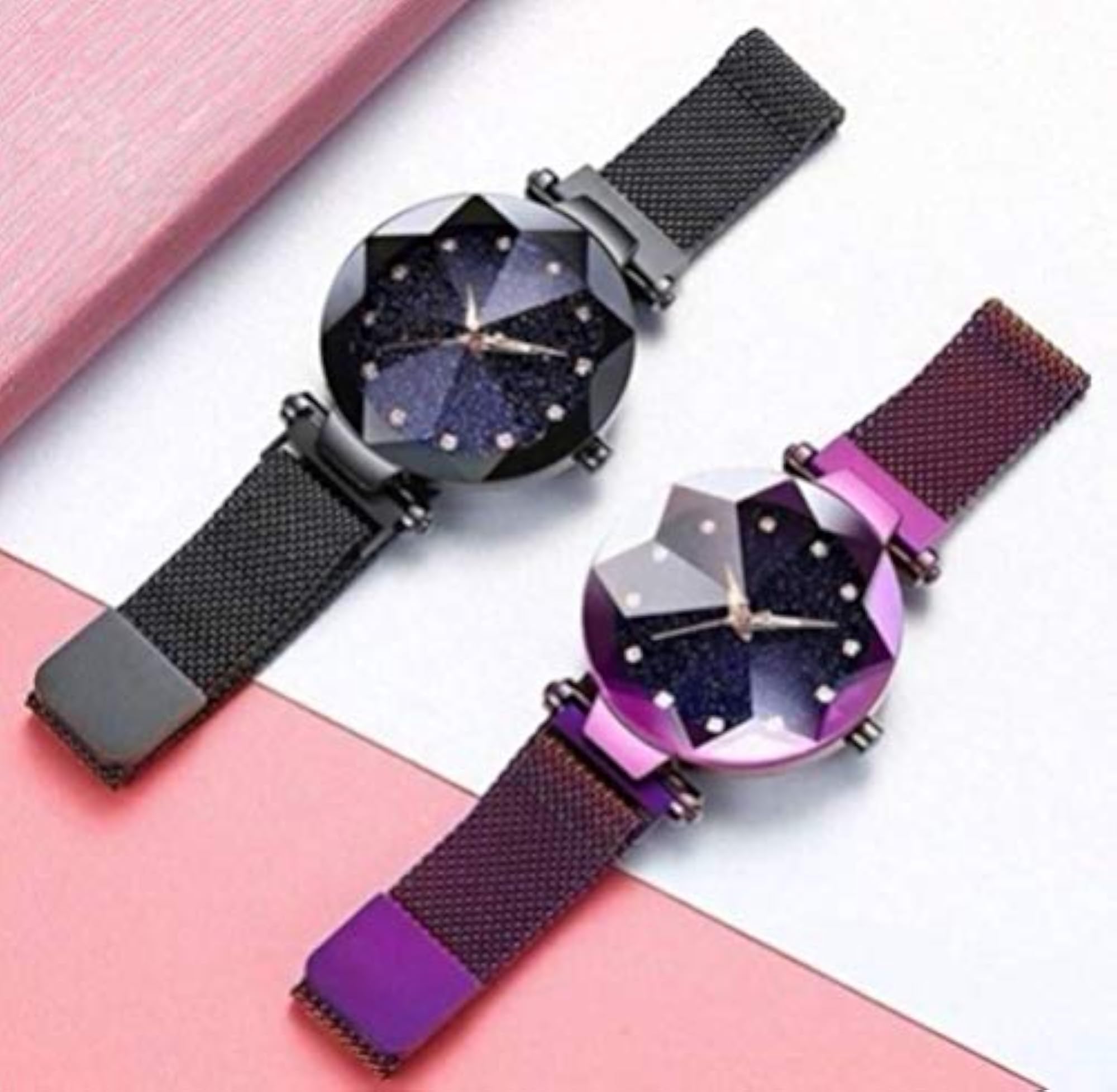 Women's Premium Casual Black Dial Analogue Watch