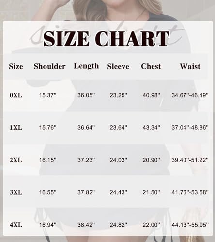 Image of VillbeCoser Women's Plus Size Dress Long Sleeve V Neck A Line Mini Short Cocktail Summer Casual Dress