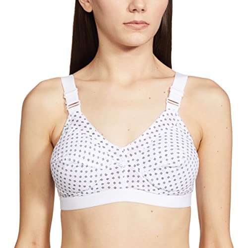 Image of Fashion Comfortz Women's Seamless Non Padded Non Wired Bra Black,White