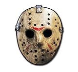 Elektroplate Officially Licensed Jason Friday The 13th Movie Automotive Decal 3.25” x 4.25” | Premium All-Weather Vinyl Sticker for Cars, Trucks, Cooler, Laptops, and More | Made in The USA