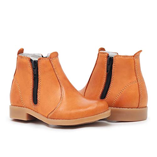 Bota Botina Infantil Country De Couro Texana Infantil