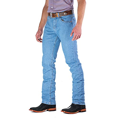 CALÇA JEANS WRANGLER MASCULINA CODY AUTHENTIC LINE AZUL CLARO