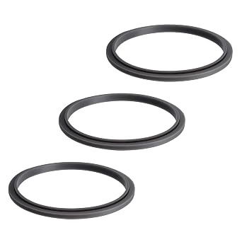 3 Pcs Gasket Replacement Parts Rubber Ring Seal Gaskets Compatible with Nutribullet Replacement Rubber Rings Accessories Blender 900 Series 600W and 900W Seal Ring