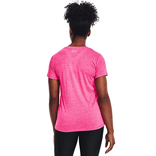 Image of Under Armour Womens Tech V-Neck Twist Short-Sleeve T-Shirt