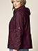 Lock and Love LL WJC643 Womens Pop of Color Parka Jacket XXL Wine