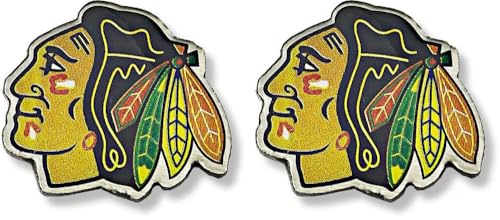 NHL Chicago Blackhawks Logo Post Earrings