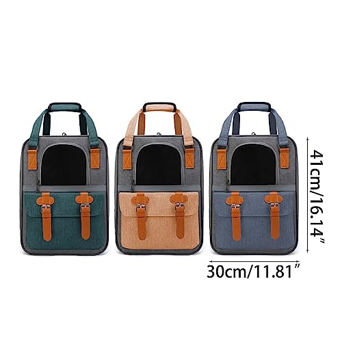 Mochila transportadora para cachorros con malla transpirable de máxima ventilación 4