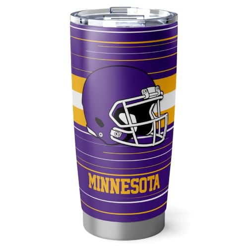 Image of Minnesota Tumbler 20oz Travel Mug Gifts Custom Name Number