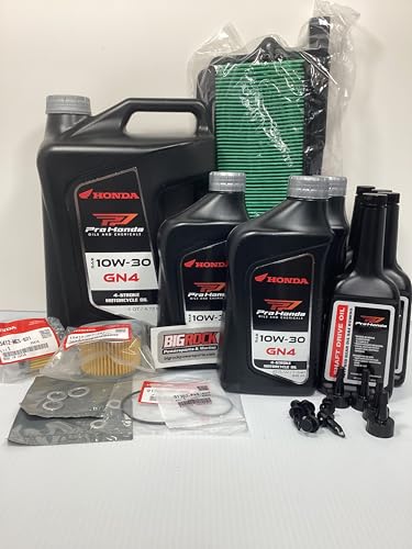 Full Service KIt fits Honda Pioneer 1000 SxS All Models 2015-2025 Oil Change-Air Filter- Gear Oil- Drain Washers-All OEM Factory Parts- Big Rock Powersports & Marine Kit # HSK-1P