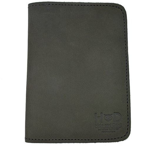 Hide & Drink Durable Leather Passport Holder Handmade From Full Grain Leather cover
