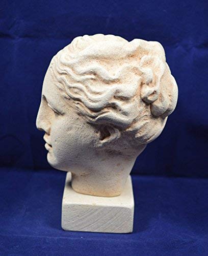 Hygieia Health Busto Escultura Cabeza Antigua Diosa Griega de la Salud Asclepio Hija