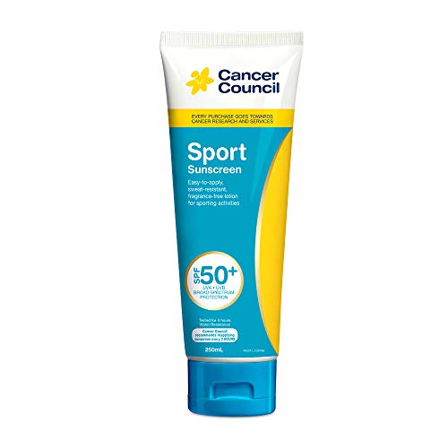 Cancer Council Sport SPF 50+ Sunscreen Tube, 110 ml