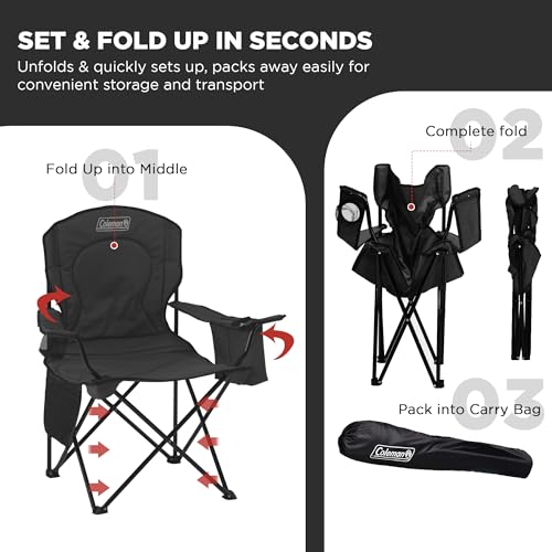 Coleman-Polyester-Polyvinyl-Chloride-Oversized-Quad-Chair-Sturdy-Foldable-Camping-Chair-with-Attached-Can-Cooler-and-Cup-Holder-Black