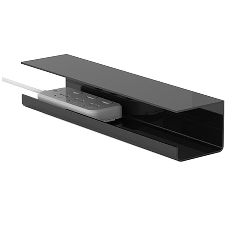 Aundhegrtt Under Desk Cable Management Wire Organizer Under Table Cable Organizer Punch-Free Easy Installation Tra Holder