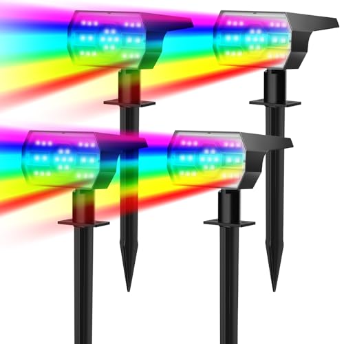 NYMPHY Solar Color Changing Lights, 7 Lighting Modes...