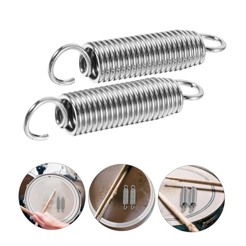 Resorte para pedal de batería bajo 6 piezas acero inoxidable miniatura 2