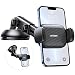 Produktbild UGREEN Handyhalterung Saugnapf 360° Kfz Handy Halterung 2 in 1 Universale Handyhalter Auto kompatibel mit iPhone 15 Pro Max Plus 14 13 Galaxy F34 S23 Ultra Huawei Mate 60 Pro Redmi K60 usw. (Schwarz)