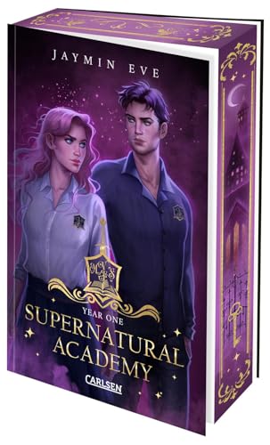 Supernatural Academy: Year One (Supernatural Academy 1): Magische New Adult-Romantasy mit dreiseitigem Motiv-Farbschnitt – nur solange der Vorrat reicht!