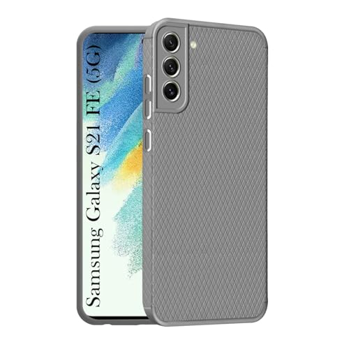 Image of Jkobi Back Cover Case for Samsung Galaxy S21 FE 5G (Liquid Silicone | Side Grip | Camera Protection)