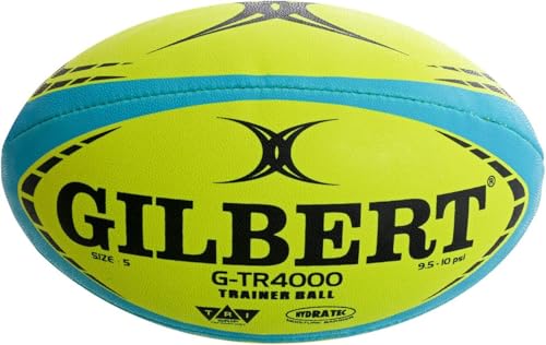 Gilbert G, TR4000, Rugby-Ball, Unisex, Erwachsene, Farbe: rot, 5