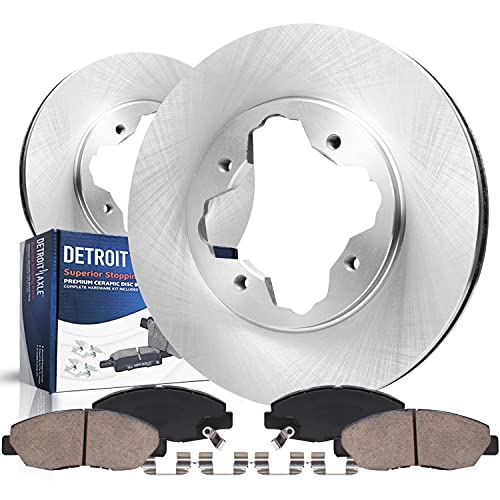 Image of Detroit Axle - Front Brake Kit for Acura CL Honda Accord Replacement Disc