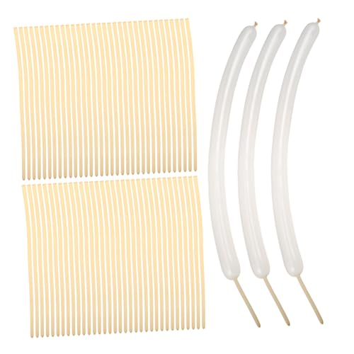 Garneck 100piezas Globos De Modelado Transparentes Largos Para Arcos y Guirnaldas Globos Giratorios De Látex Para Fiestas De Cumpleaños Bodas Navidad y Decoraciones Diy Para Eventos