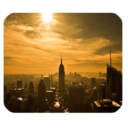 Preisvergleich Produktbild Spielmausunterlage, schöner reizender Sonnenaufgang und Sonnenuntergang-Landschafts-MauspadRe... Mousepad