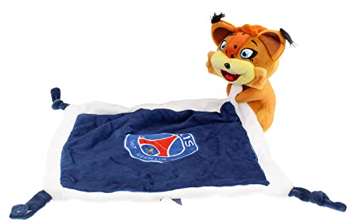 Poupluche Doudou Enfant Mascotte Lynx PSG - Collection Officielle Paris Saint Germain