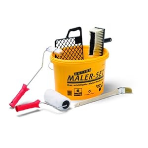40600, schilderset 6-delig met emmer
