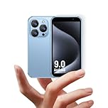 JoyZap Small Smartphone XS18pro Unlocked Mini Smartphone, 3.0” Display, 900mAh Battery, Slim Body, 5MP Camera, Best Gift for Kids (Blue)