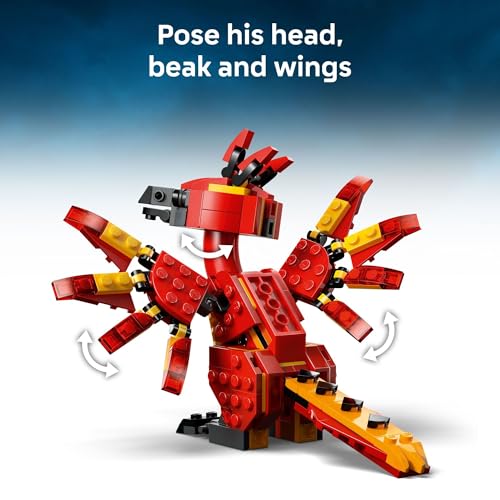 LEGO Harry Potter Fawkes: Dumbledore’s Phoenix Kids Toy - Building and Learning Toy for Pretend Play - Harry Potter Collectible for Boys and Girls, Ages 8+ - Gift Idea for Birthdays - 76448 - image 3