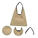 BESPORTBLE 1Pc Large Capacity Straw Shoulder Bag Fashionable Multi Functional Tote for Beach Party Shopping More Creative Design Friends