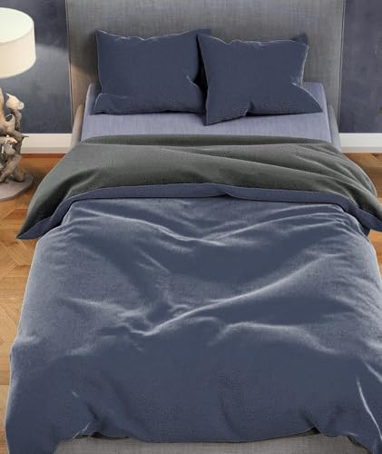 Leonado Vicenti Plüsch Teddy Bettwäsche 135x200 cm 2teilig...