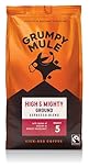 Grumpy Mule High and Mighty Espresso Blend Ground Coffee with notes of Cocoa and Roast Hazelnut 200g