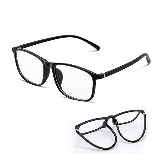 Verano Blue Light Blocking Glasses for Computer Use with Lightweight and Flexible TR90 Frame, Anti Eye Strain Computer Glasses