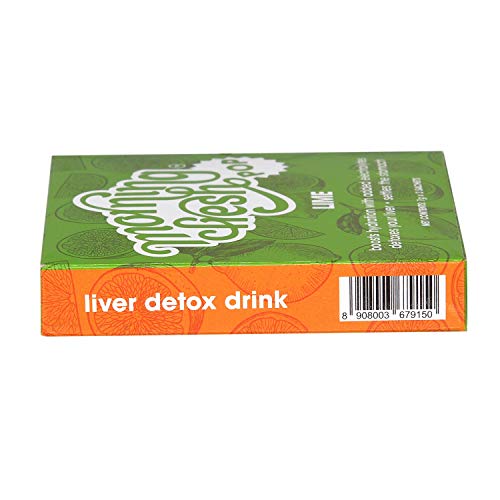 Morning Fresh Anti- Hangover Cure & Liver Protection POP Sachet - (Lime Flavor, Size: 3 Sachets In 1 Box) Boosts hydration | Reduces hangovers | Effervescent mix with Vitamin-C, Mulberry Leaf extract & Proteins| No Caffeine & Sugar | |Clinically Proven|Easy-to -carry | Your last drink of the night to wake up fresh.