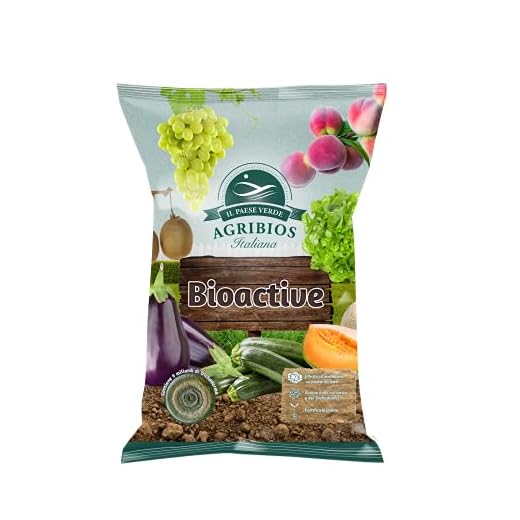 Il Paese Verde Bioactive 4kg - Concime Prato Biologico Contro Le Muffe. Fertilizzante Orto Organico Con Stallatico Contro Funghi E Marciumi. Rivitalizza E Rende Più Fertile Il Terreno.