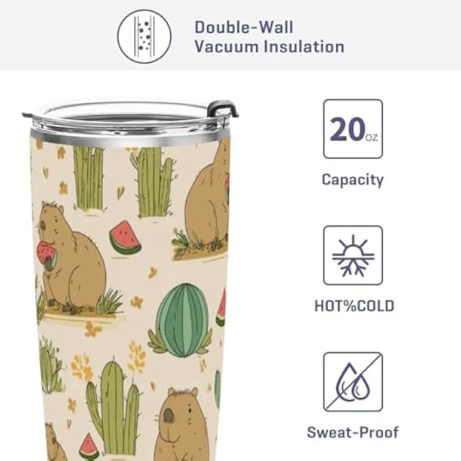 12 Oz Stainless Steel Vacuum Insulated Tumbler Beautiful Flowers Butterfly Coffee Cup with Lids and Straw Double Wall Water Travel Mug for Hot and Cold Drinks for Home Office