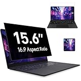 Phone Mistry 15.6 Inch Privacy Screen Guard for Laptop – Anti-Spy Filter, Blue Light Protection, Anti-Glare, Scratch Resistant Protector, Ultra Clear PET Film for All 15.6″ Laptops - 9H New Laptop Accessory (Privacy)