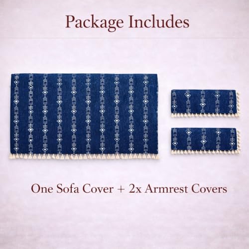 Image of STITCHNEST 'Artisoul Series' Chenille Sofa Cover