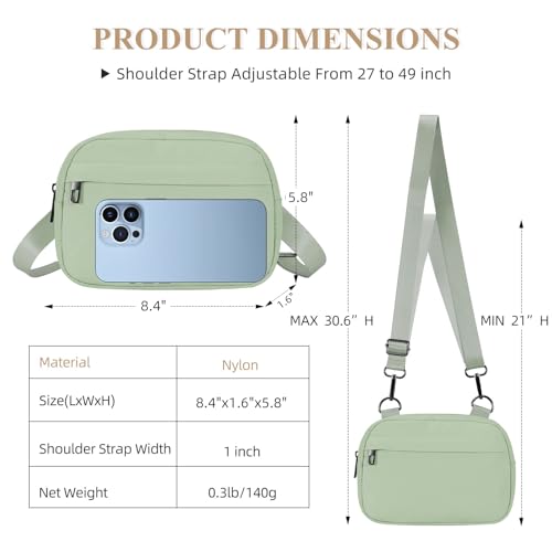 Image of MAXTOP Small Crossbody Bags for Women Belt Bag Fanny Pack with Adjustable Strap