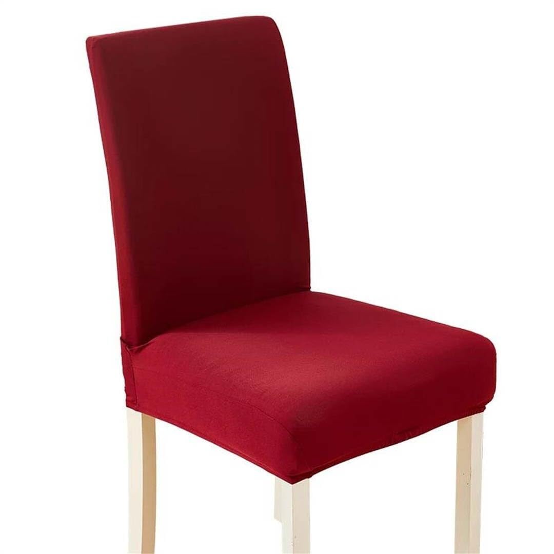 NMVAWIPT Stretchy Dining Chair Covers- Universal Fit For Most Chairs, Slip-Resistant, Ceremony Slipcovers Furniture Cover(7#,4pcs)
