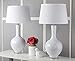 Safavieh Lighting Collection Blanche Gourd White Table Lamp, Set of 2