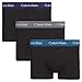 Produktbild Calvin Klein Herren 3p Low Rise Trunk' Boxershorts, Schwarz (B-ASTRAL AURA/CORSAIR/GREY SMOKE SZM), Small (3er Pack)