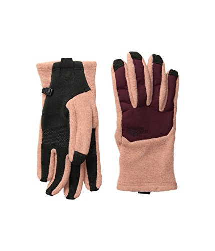 The North Face Women's Denali Etip Glove Rose Dawn/Deep Garnet Re...